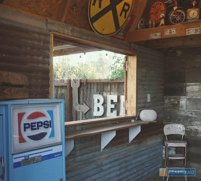 interior bar shed design idea