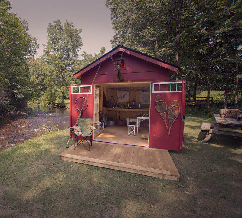 fishing shed