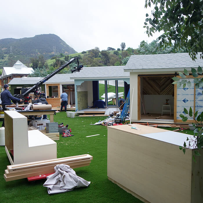making is show with shed